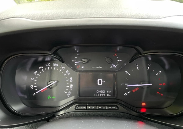 Citroen Berlingo cena 44900 przebieg: 144000, rok produkcji 2019 z Koźmin Wielkopolski małe 121